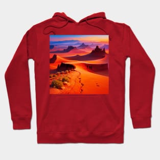 Southwest Desert Sands at Dawn Hoodie